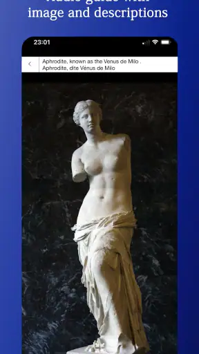 Audio Guide Louvre Museum screenshot