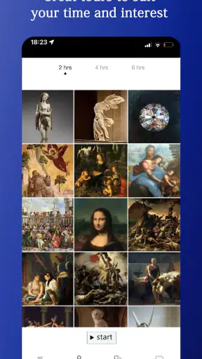 Audio Guide Louvre Museum screenshot