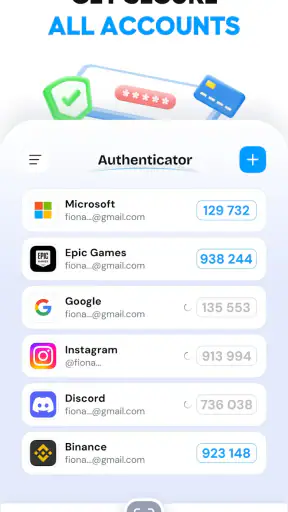 Authenticator 2FA & Password screenshot
