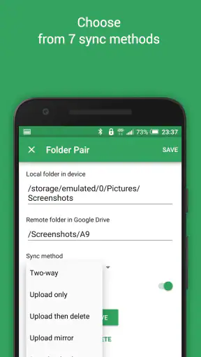 Autosync for Google Drive screenshot