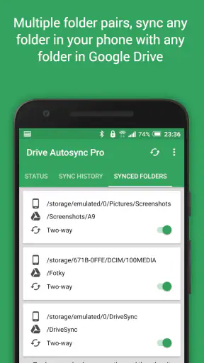 Autosync for Google Drive screenshot