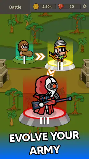 Battle Evolution:Tactical War screenshot