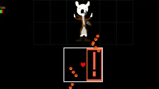 BattleTale boss fight fangame screenshot