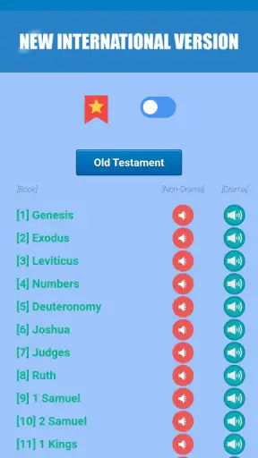 Bible NIV - Audio Bible App screenshot
