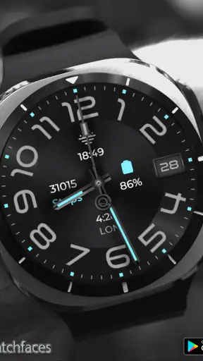 Big Analog 2 WF WearOS 5+ screenshot