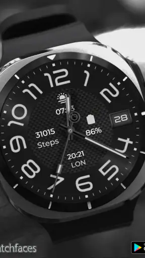 Big Analog 2 WF WearOS 5+ screenshot