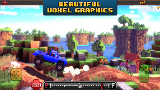 Blocky Roads screenshot