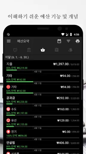 Bluecoins 재정 및 예산 screenshot
