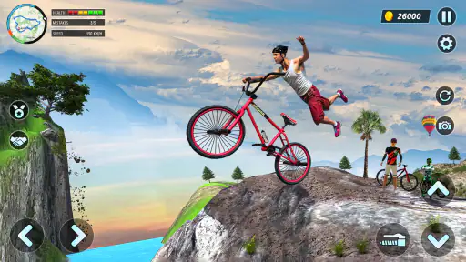 BMX 사이클 레이스 - 자전거 스턴트 screenshot