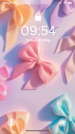 Bow Wallpaper Cute Backgrounds screenshot