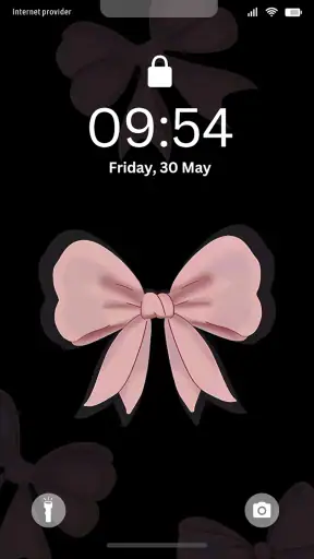 Bow Wallpaper Cute Backgrounds screenshot