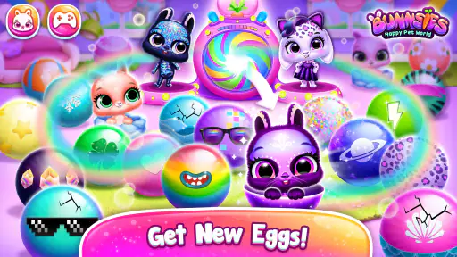 Bunnsies - 행복한 펫 월드 screenshot