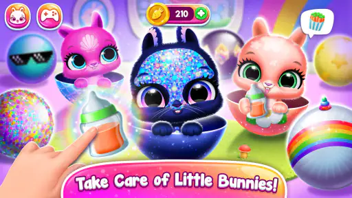 Bunnsies - 행복한 펫 월드 screenshot