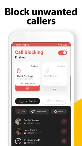Call Blocker - Block Numbers screenshot