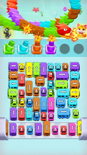 Cat Defenders: Shelling Snake screenshot