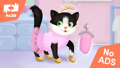 Cat game - Pet Care & Dress up screenshot