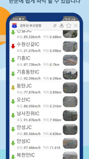 CCTV 전국도로 - 고속도로 국도 screenshot