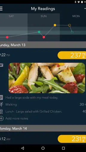 CONTOUR DIABETES app (KR) screenshot