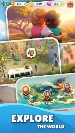 Cozy Coast: Merge Adventure screenshot