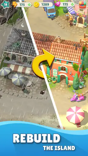 Cozy Coast: Merge Adventure screenshot