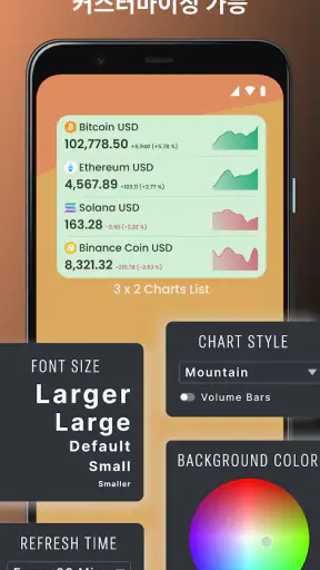 Crypto Widget screenshot
