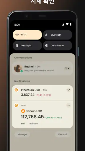 Crypto Widget screenshot