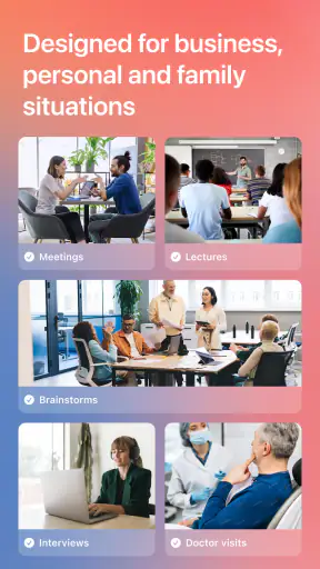 Cue - Smart AI Meeting Notes screenshot