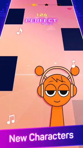 Cyber Music Rush: EDM 음악 리듬 게임 screenshot