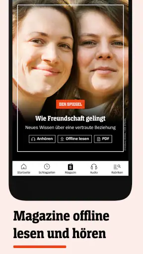DER SPIEGEL - Nachrichten screenshot