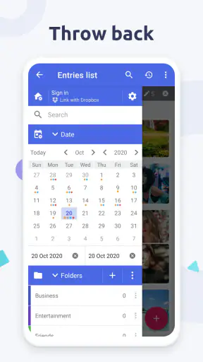 Diaro-일기, 일기, 메모, 기분 추적기 screenshot