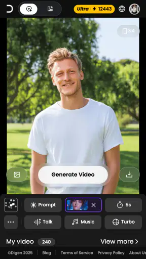 Digen: AI 비디오 생성기 screenshot