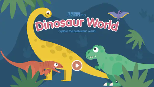 Dinosaur games for kids age 4+ screenshot