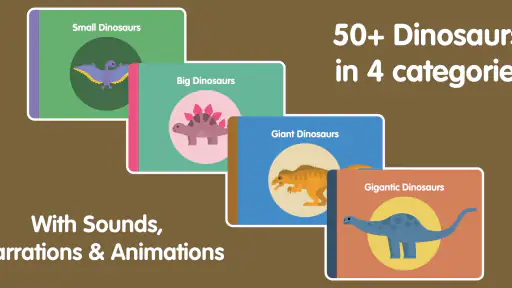 Dinosaur games for kids age 4+ screenshot