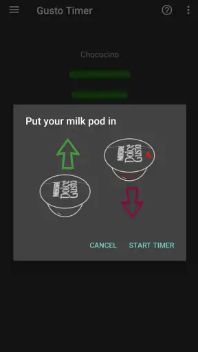 Dolce Gusto 터치타이머 screenshot
