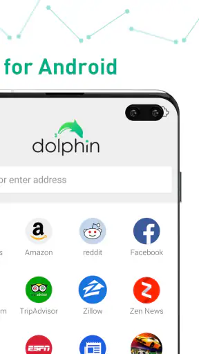 Dolphin Browser: 빠르고 비공개 screenshot