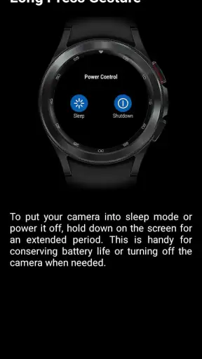 EasyBlack 9 for GoPro, Wear OS screenshot