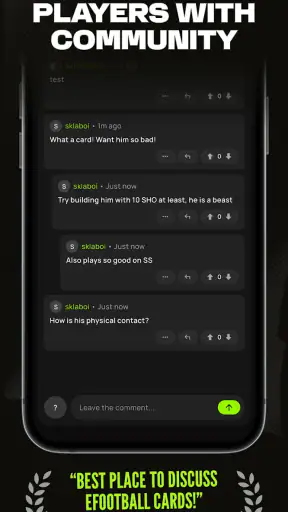 eFootBase: DB & Community screenshot