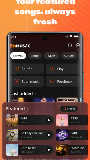 EnMusic: Offline Audio Player screenshot