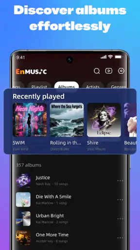 EnMusic: Offline Audio Player screenshot