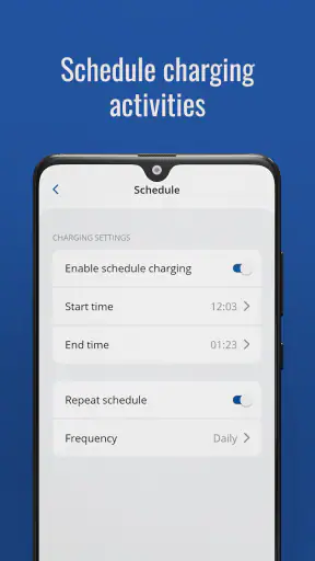 EV Charging screenshot