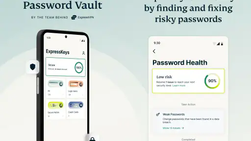 ExpressKeys 비밀번호 관리자 screenshot