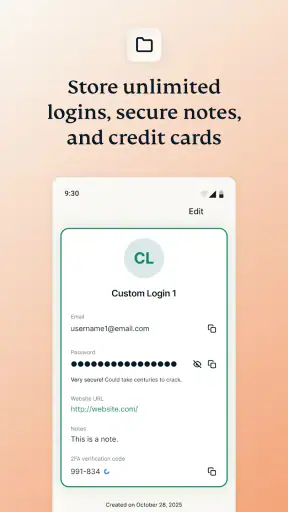 ExpressKeys 비밀번호 관리자 screenshot