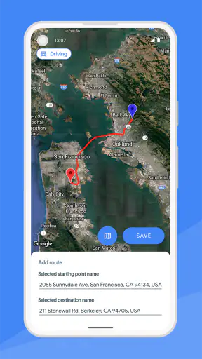 Fake GPS Joystick and Route screenshot