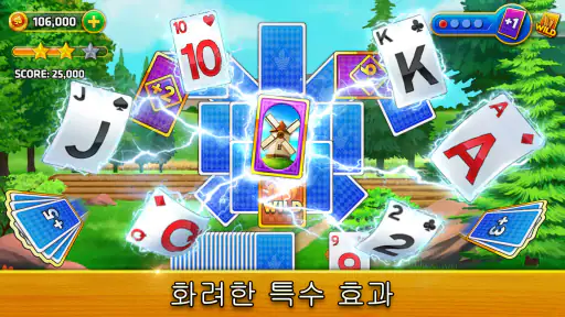 Farm Journey - TriPeaks 솔리테어 screenshot