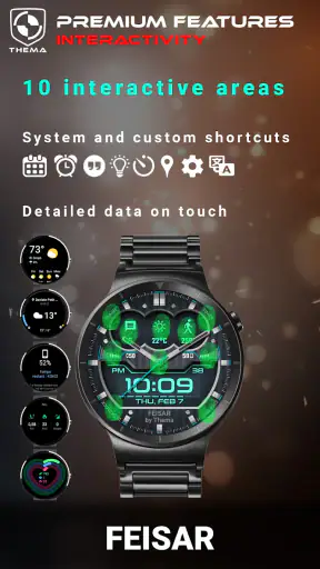 Feisar Watch Face screenshot