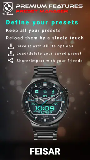 Feisar Watch Face screenshot
