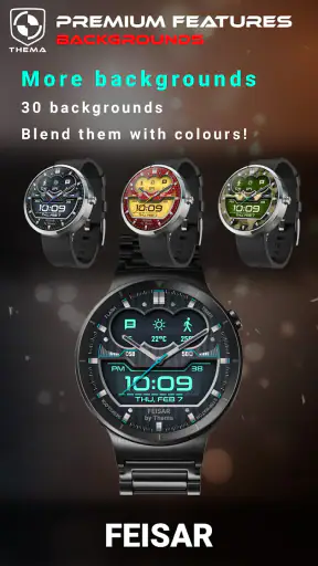 Feisar Watch Face screenshot