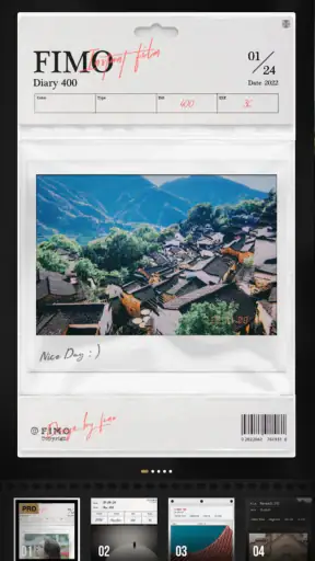 FIMO - 레트로 필름 카메라 screenshot