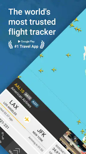 Flightradar24 항공편 추적기 screenshot