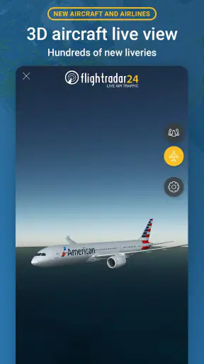 Flightradar24 항공편 추적기 screenshot